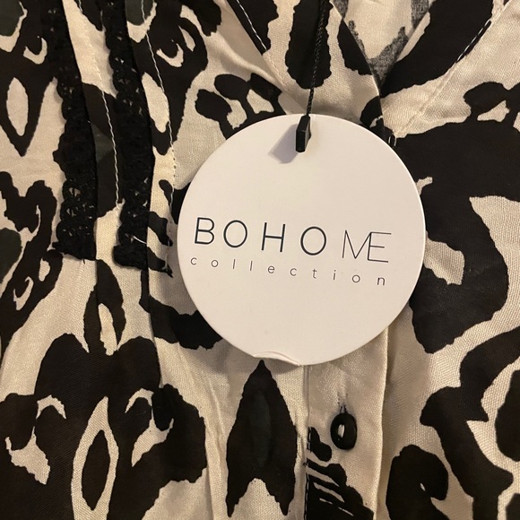 NWT‎ Boho Me Patterned Tunic Top Mini Dress 1X Peasant Cottage Party Festival - Picture 5 of 5